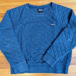 Patagonia quilted organic cotton sweatshirt
